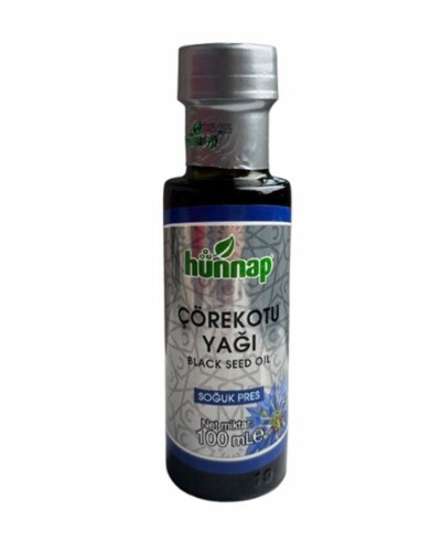 Hünnap Çörekotu Yağı Soğuk Pres 100 Ml - Hünnap
