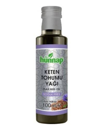 Hünnap Keten Tohumu Yağı 100 Ml - Hünnap