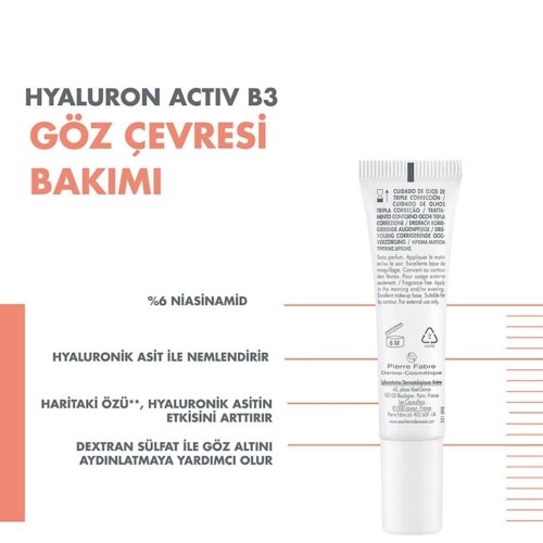 Avene Hyaluron Activ B3 Göz Çevresi Kremi 15 ml - 2