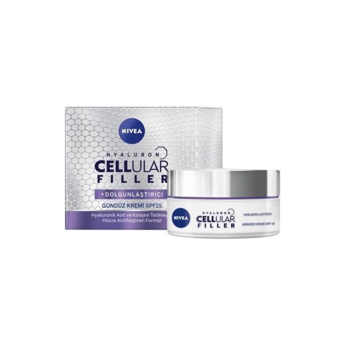 Hyaluron Cellular Filler Dolgunlaştırıcı Gündüz Kremi SPF15 50ml - Nıvea