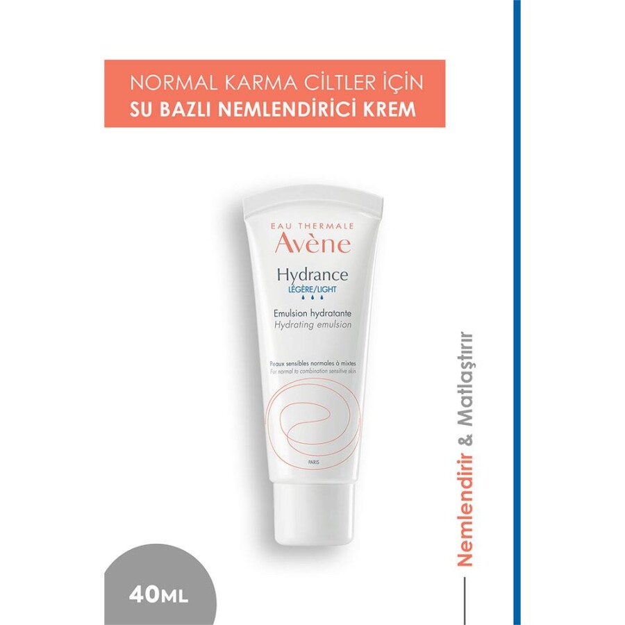 Avene Hydrance Light Nemlendirici Krem 40 ml - 2