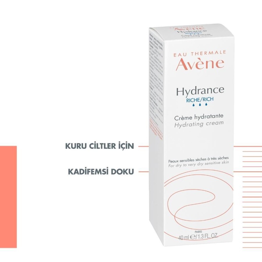 Avene Hydrance Rich Nemlendirici Krem 40 ml​ - 4