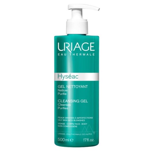 Hyseac Gel Nettoyant Temizleme Jeli 500 ml - Uriage