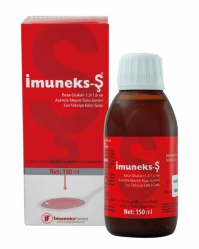 Imuneks Takviye Edici Gıda Şurup 150 ml - Imuneks