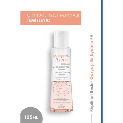 Avene Intense Eye Make-Up Remover Yoğun Göz Makyajı Temizleyici 125ml - 2