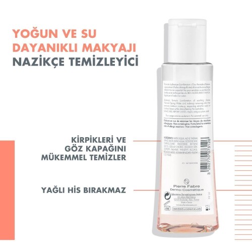 Avene Intense Eye Make-Up Remover Yoğun Göz Makyajı Temizleyici 125ml - 4