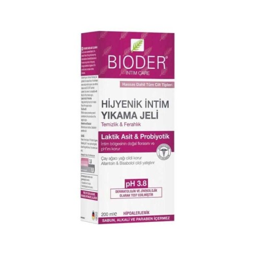 İntim Care Hijyenik Hassas Dahil Tüm Cilt Tipleri İçin İntim Yıkama Jeli 200ml - BIOTA