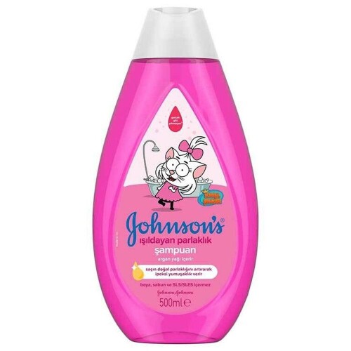 Johnson Baby Şampuan-Işıldayan Parlaklık 500ml - Johnson&Johnson
