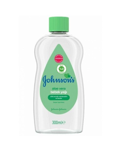 Johnson's Baby Aloe Vera Bebek Yağı 300 ml - Johnson&Johnson