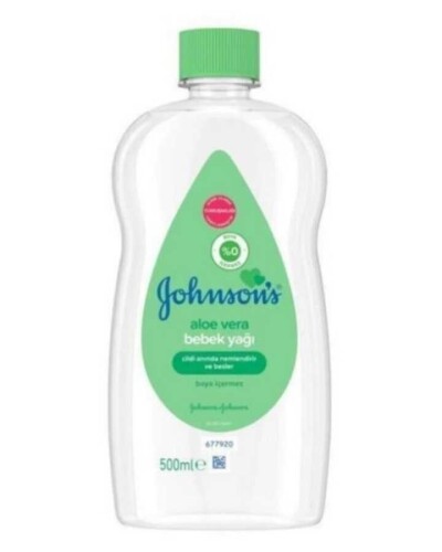 Johnsons Baby Oil Aloe Vera Bebe Yağı 500 ml - Johnson&Johnson