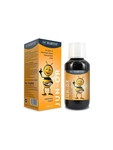 Jun-Or Arı Sütü Ve Vitaminler İçeren Takviye Edici Gıda 125ml - Marnys