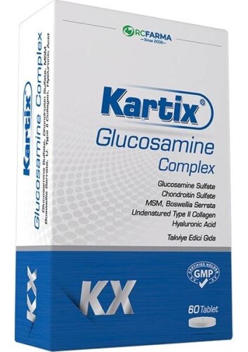 Kartix Glukozamin Kompleks 60 Tablet - RCFarma