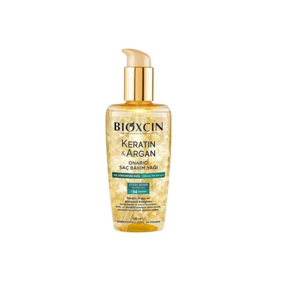 Bioxcin Keratin Argan Onarıcı Saç Bakım Yağı 150 ML - 1