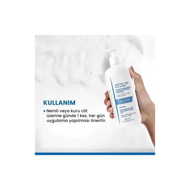 Kertyol Pso Daily Balm Günlük Nemlendirici Balm 400ml - 3