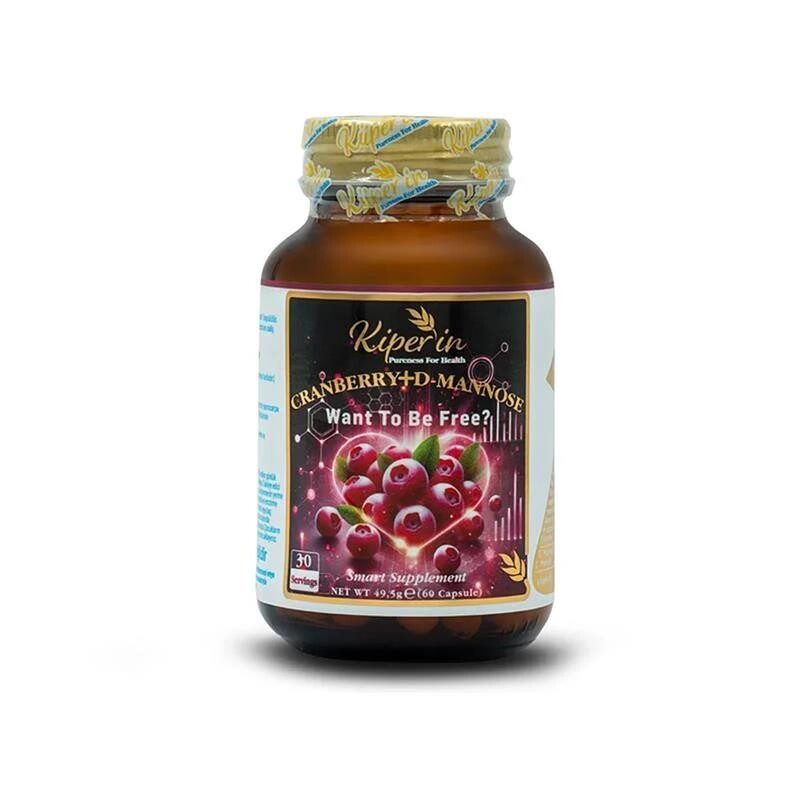 Kiperin Cranberry D-Mannoz 60 Kapsül - 1