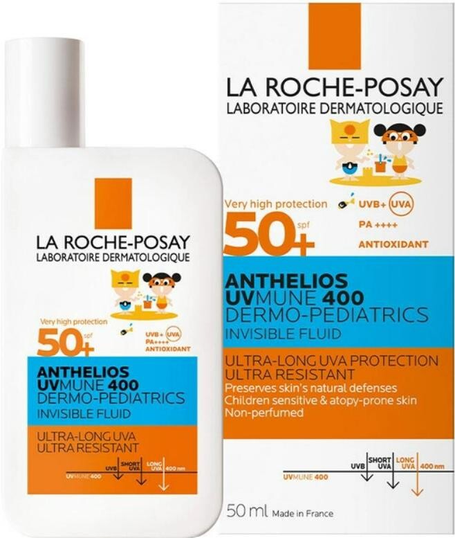 La Roche Posay Anthelios Dermo Pediatric Invisible Fluid SPF50 50 ml - 3