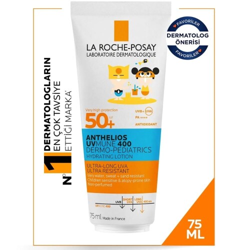 La Roche Posay Anthelios Uvmune 400 Dermo Pediatrics Spf 50 75 Ml - La Roche Posay