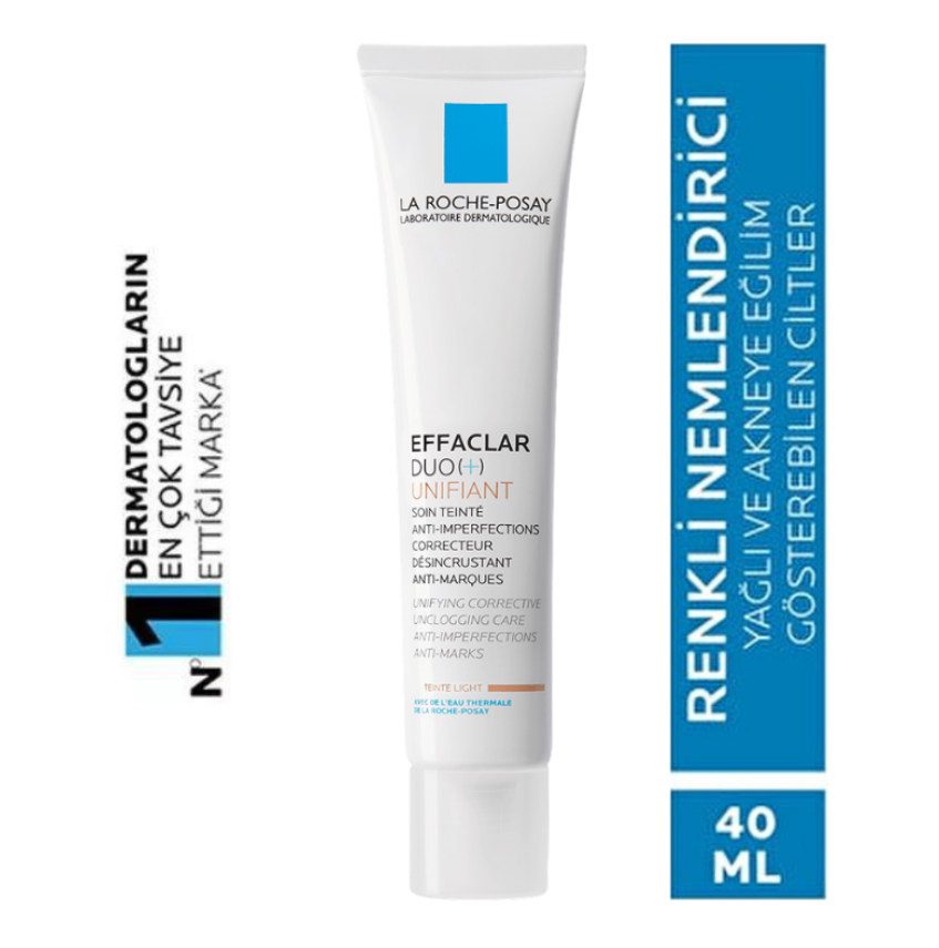 La Roche Posay Effaclar Duo + Unifiant Light Krem 40 ml - 4