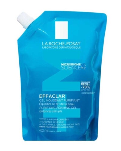 La Roche Posay Effaclar Yağlı Ciltler için Temizleme Jeli 400ml - Refill - 1