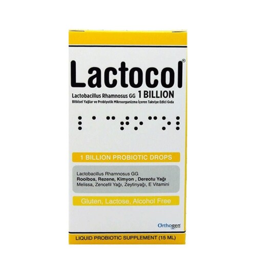 Lactocol Damla 15ml - Orthogen