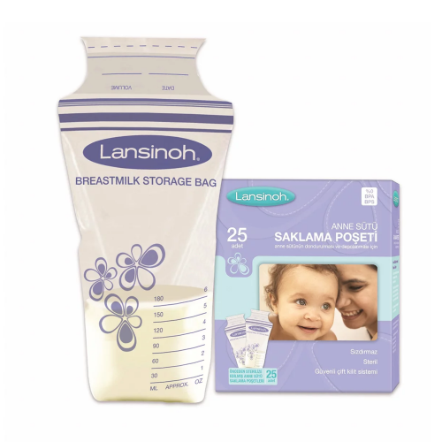 Lansinoh Süt Saklama Poşeti 25 Adet - Lansinoh