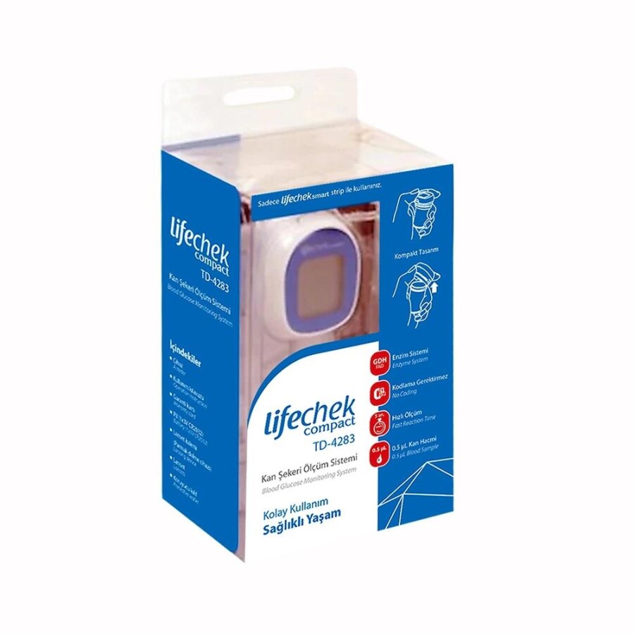 Lifechek Compack Td-4283 Kan Şeker Ölçüm Cihazı - 1