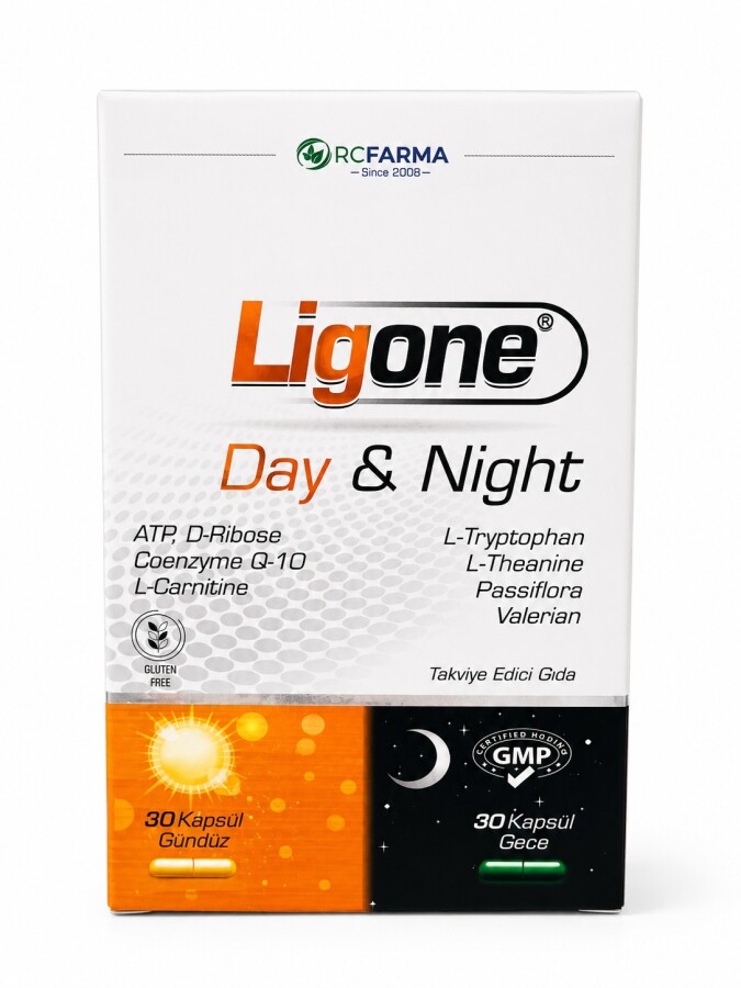 Ligone Day Night Takviye Edici Gıda 30+30 Kapsül - 1