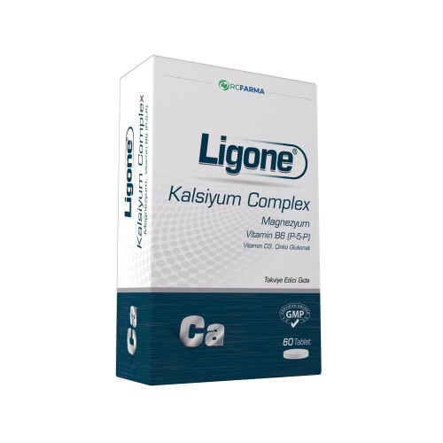 Ligone Kalsiyum Complex 60 Kapsül - RCFarma