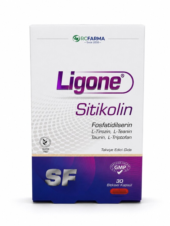 Ligone Sitikolin Takviye Edici Gıda 30 Bitkisel Kapsül - 1
