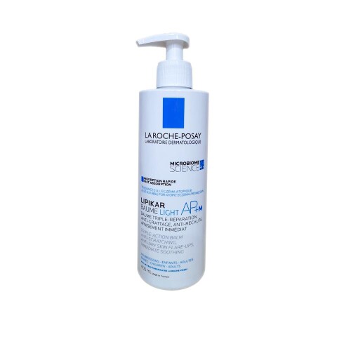 Lipikar Baume Light AP+ M Hassas ve Kuru Ciltler için Nemlendirici Hafif Balsam 400 ml - La Roche Posay