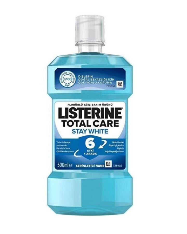 Listerine Ağız Bakım Suyu Stay White 500 ml - 1