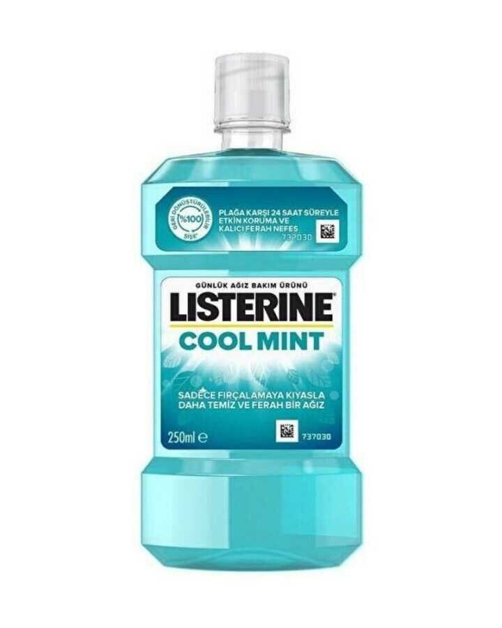 Listerine Cool Mint Hafif Tat Ağız Bakım Ürünü 250 Ml - 1