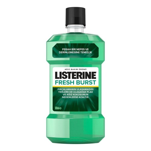Listerine Fresh Burst (Ferah Nane) 500ml - Listerine