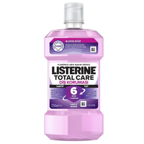 Listerine Total Care 6 Etki 1 Arada Ağız Bakım Ürünü 250 ml - Listerine