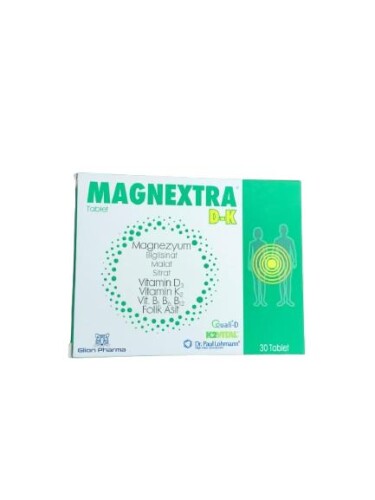Magnextra D-K 30 Tablet - Glion Pharma