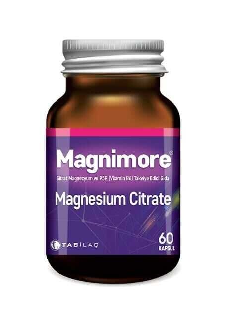 Magnimore Magnesium Citrate P5P 60 Kapsül - 1