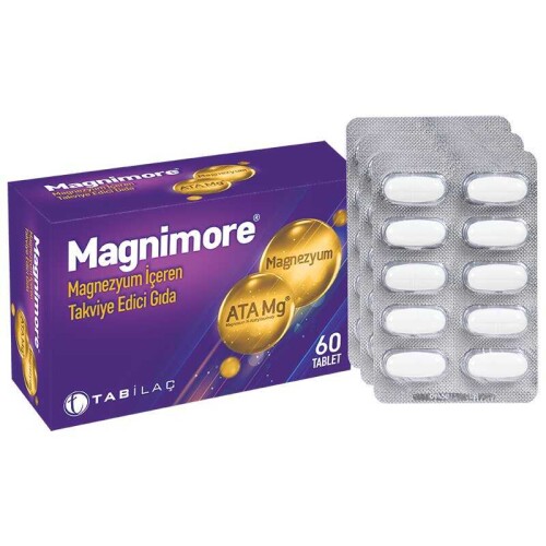 Magnimore Takviye Edici Gıda 60 Tablet - Tab İlaç