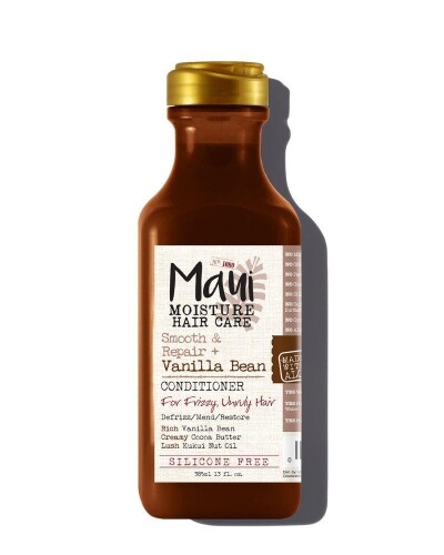 Maui Vanilya Fasulyesi Pürüzsüz Kıvırcık Saç Kremi 385 ml - Maui