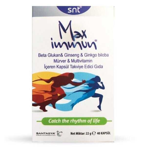 Max Immun Takviye Edici Gıda 40 Kapsül - 1