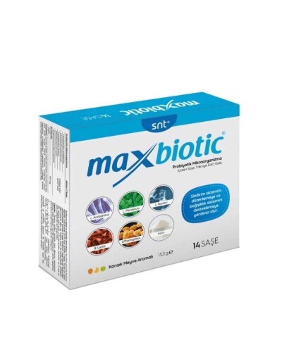 Maxbiotic Probiyotik + Prebiyotik 14 Şase - Max Biotic