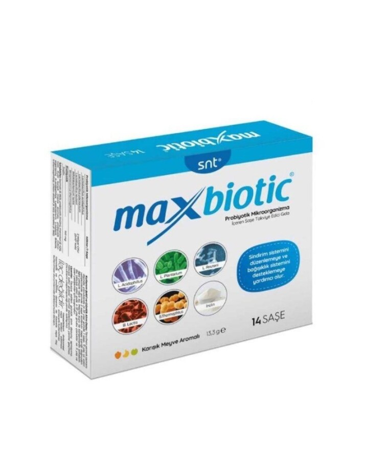 Maxbiotic Probiyotik + Prebiyotik 14 Şase - 1