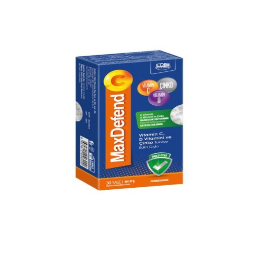 MaxDefend Takviye Edici Gıda 30 Saşe - EDİS PHARMA
