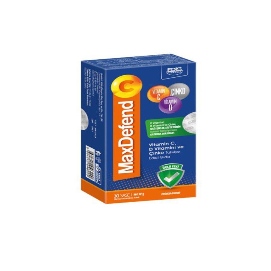 MaxDefend Takviye Edici Gıda 30 Saşe - 1