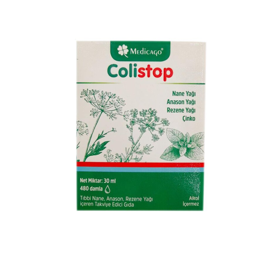Medicago Colistop Bitkisel Damla 30 Ml - 1