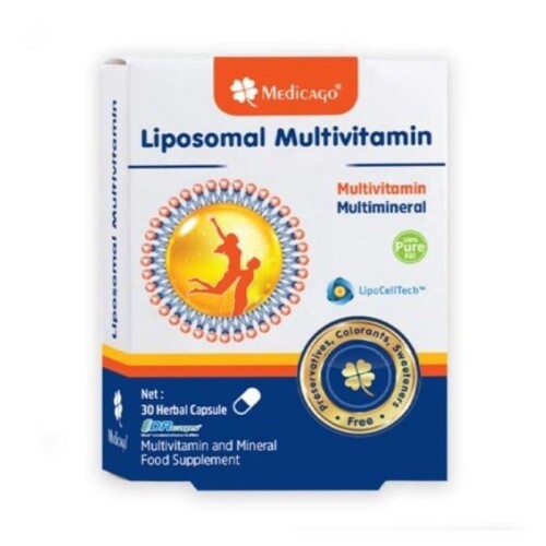 MedicaGo Liposomal Multivitamin 30 Kapsül - Medicago