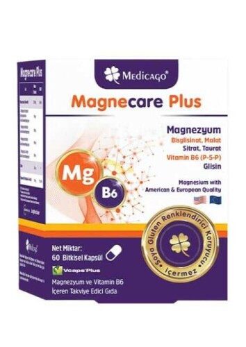 Medicago Magnecare Plus 60 Kapsül 