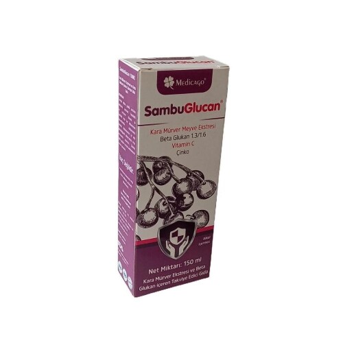 Medicago Sambuglucan Şurup 150 Ml - Medicago