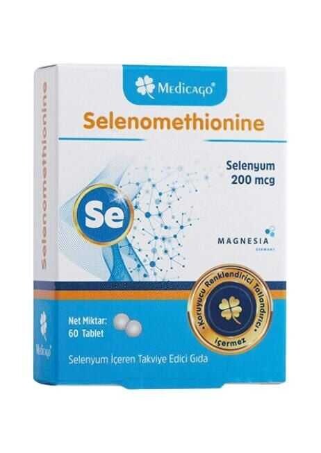 Medicago Selenomethionine Selenyum 200 Mcg 60 Tablet - 1