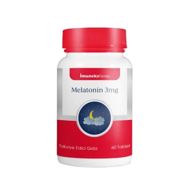 Melatonin 3mg Takviye Edici Gıda 60 Tablet - 1