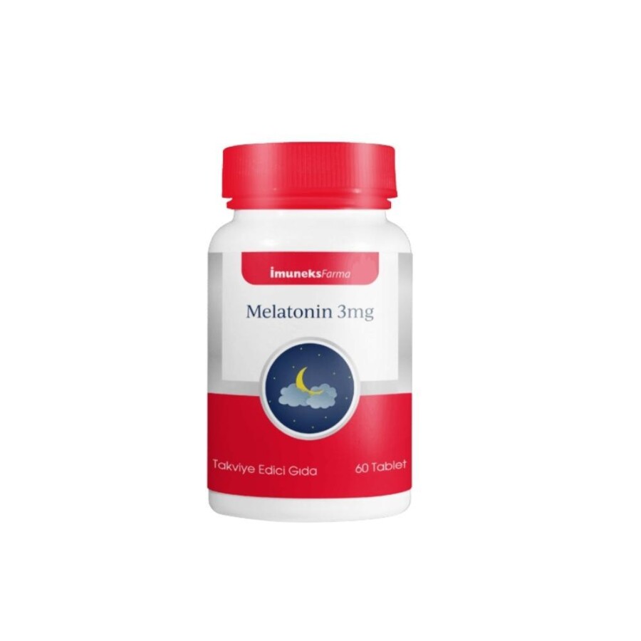 Melatonin 3mg Takviye Edici Gıda 60 Tablet - 1